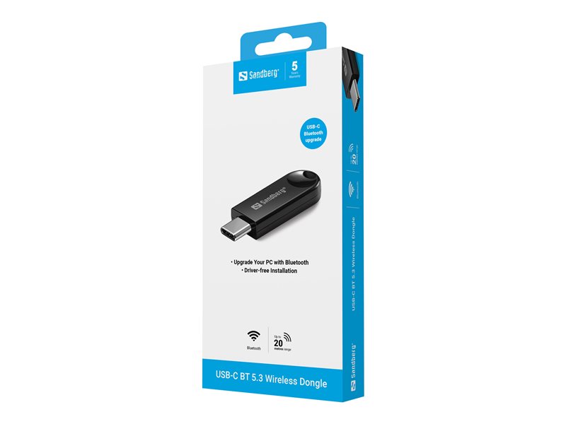 SANDBERG USB-C BT 5.3 Wireless Dongle