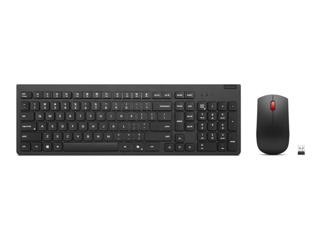 LENOVO Essential Wireless Combo Keyboard & Mouse Gen2 Black Lithuanian