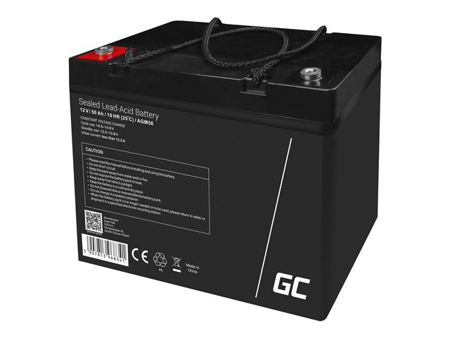 GREENCELL AGM 12V 50Ah VRLA Battery Gel deep cycle