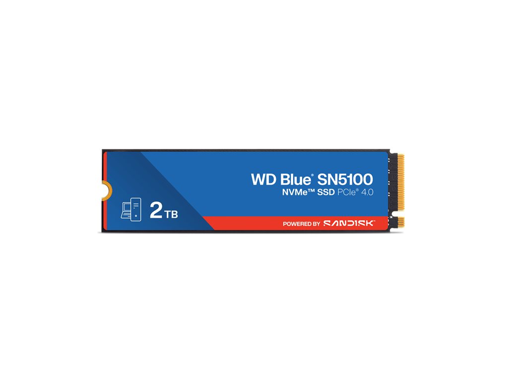 WD Blue SN5100 NVMe SSD 2TB M.2 POWERED BY SANDISK
