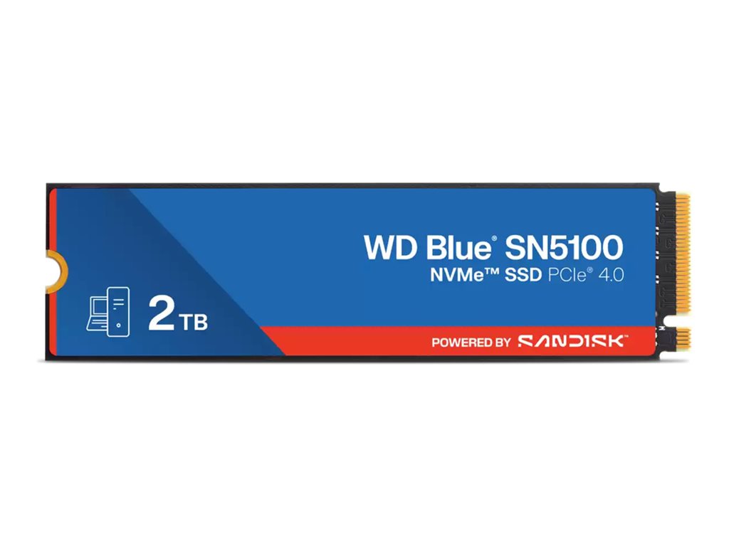 WD Blue SN5100 NVMe SSD 2TB M.2 POWERED BY SANDISK