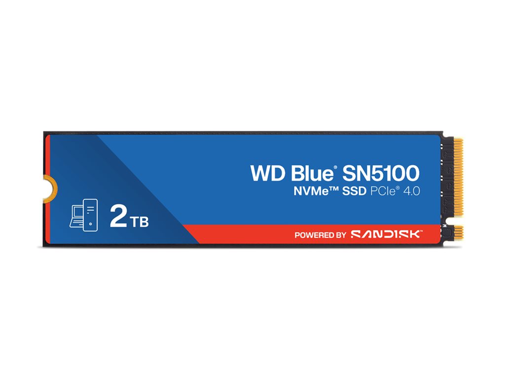 WD Blue SN5100 NVMe SSD 2TB M.2 POWERED BY SANDISK