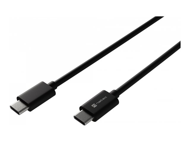 NATEC Prati USB-C 2.0 cable M/M 1m PD 100W black