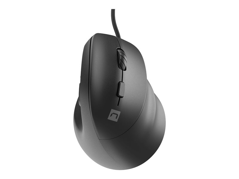 NATEC vertical mouse crake 2 pro optical 12800dpi programmable black
