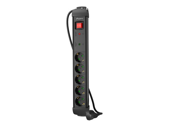 LANBERG Surge protector SP1 3m 5x Schuko black