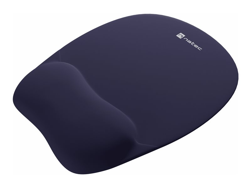 NATEC mouse pad Chipmunk navy blue 230x200mm memory foam filling
