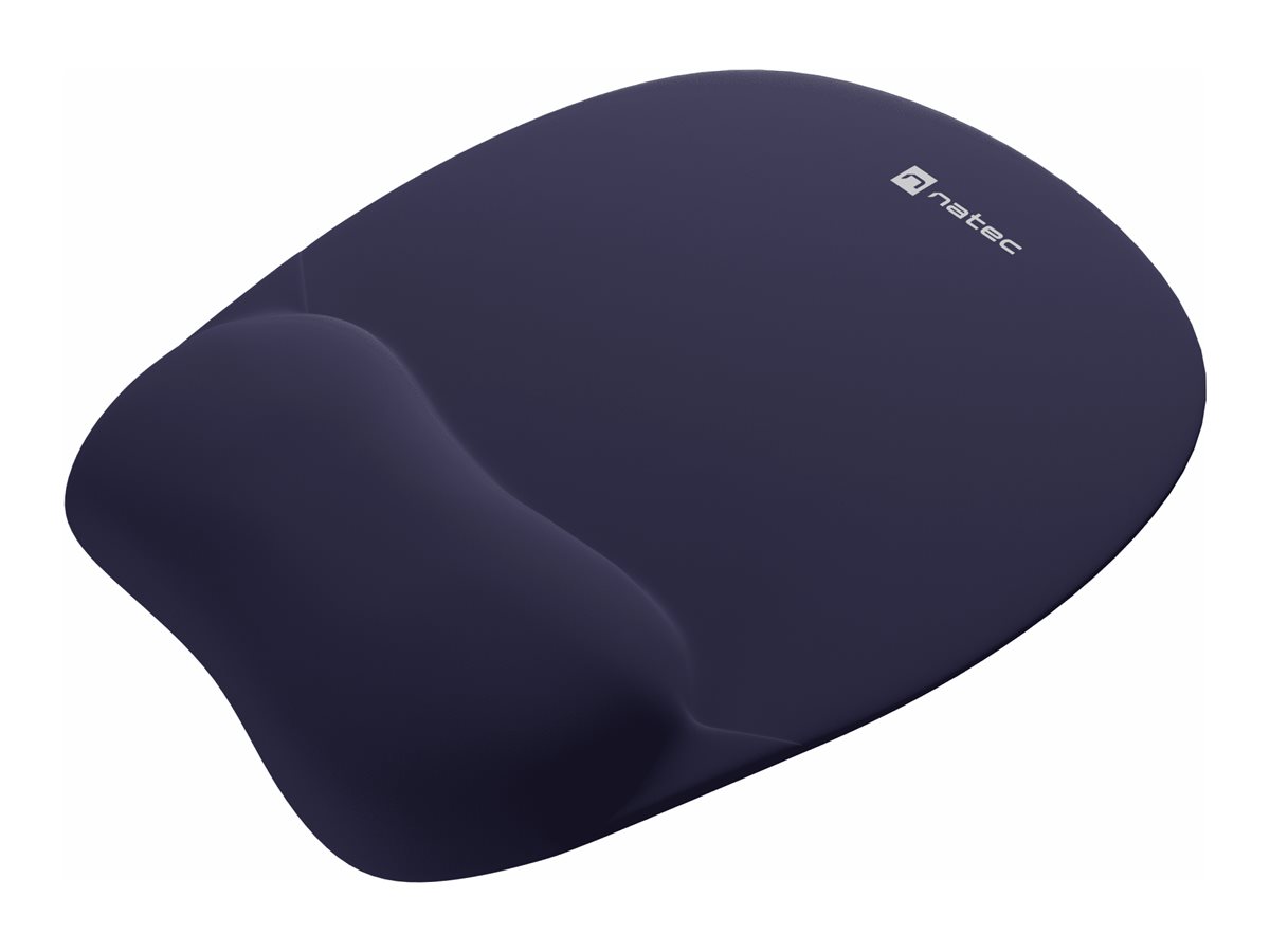 NATEC mouse pad Chipmunk navy blue 230x200mm memory foam filling