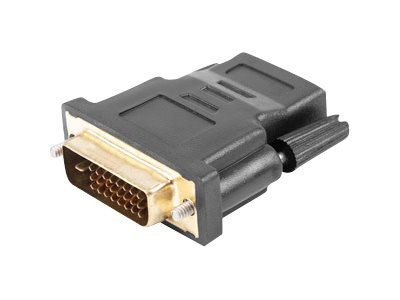 LANBERG AD-0010-BK adapter HDMI F DVI-D M 24+1 Dual Link