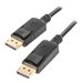 LANBERG DisplayPort M/M cable 0.5m 4K black