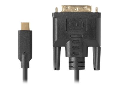 LANBERG Cable USB-C M ->DVI-D 24+1 M 3m black
