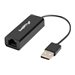 LANBERG NC-0100-01 Adapter Lan Card USB 2.0 - RJ45 100MB on Cable