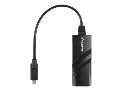 LANBERG NC-1000-02 Adapter Lan Card USB Typ-C 3.1 - RJ45 1GB on Cable