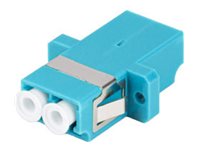 LANBERG Fiber optic Adapter MM LC/UPC DX OM3