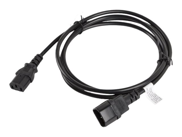 LANBERG CA-C13E-11CC-0018-BK extension power cable C13-> C14 1.8m VDE