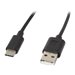 LANBERG CA-USBO-10CC-0018-BK cable USB 2.0 Type-C M -AM 1.8m black