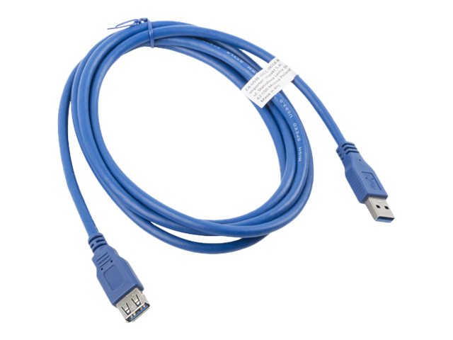 LANBERG CA-US3E-10CC-0018-B extension cable USB 3.0 AM-AF 1.8m blue