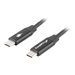 LANBERG USB-C M/M 2.0 cable 1.8m Quick Charge 4.0 black