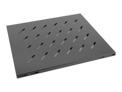 LANBERG AK-1003-B fixed shelf 19 800mm 1U/465x500mm max load capacity up to 20kg black