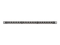 LANBERG PPS6-0024-B Patch Panel 24 port 0.5U cat. 6 shielded black