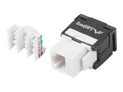 LANBERG KSU6-2000 Keystone Toolless Module RJ45->LSA 180deg UTP Cat.6