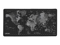 NATEC NPO-1119 OFFICE MOUSEPAD - Time Zone Map 800 x 400