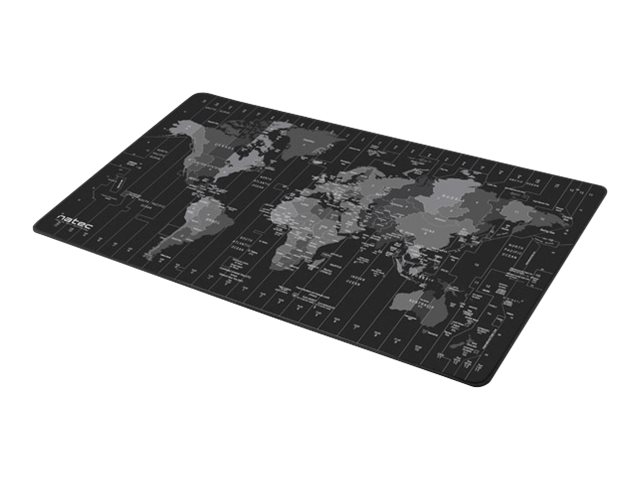 NATEC NPO-1119 OFFICE MOUSEPAD - Time Zone Map 800 x 400