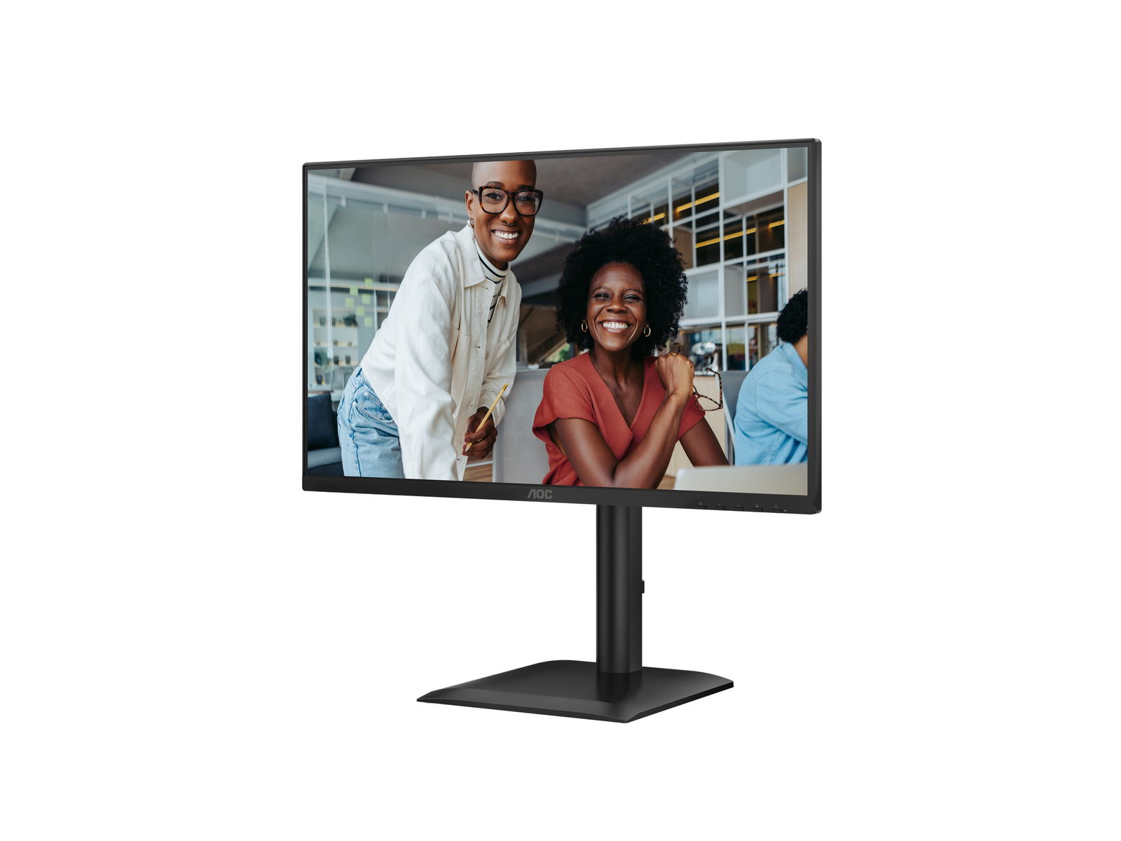 AOC 24E4U 23.8inch FHD IPS 120Hz 4ms 300cd/m2 D-Sub HDMI DP HUB USB PIVOT