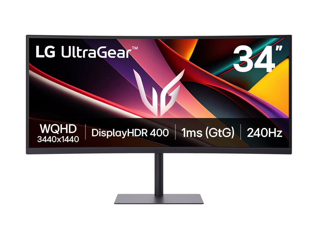 LG 34G630A-B.AEUQ 34inch WQHD VA 240Hz Gaming Monitor HDMI DP