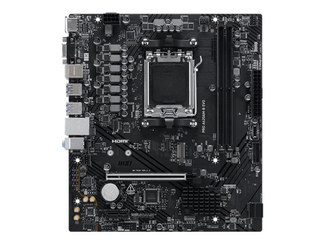 MSI PRO A620AM-B EVO AM5 DDR5 mATX HDMI MB
