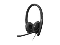 LENOVO Gen2 Headset on-ear wired USB-A black