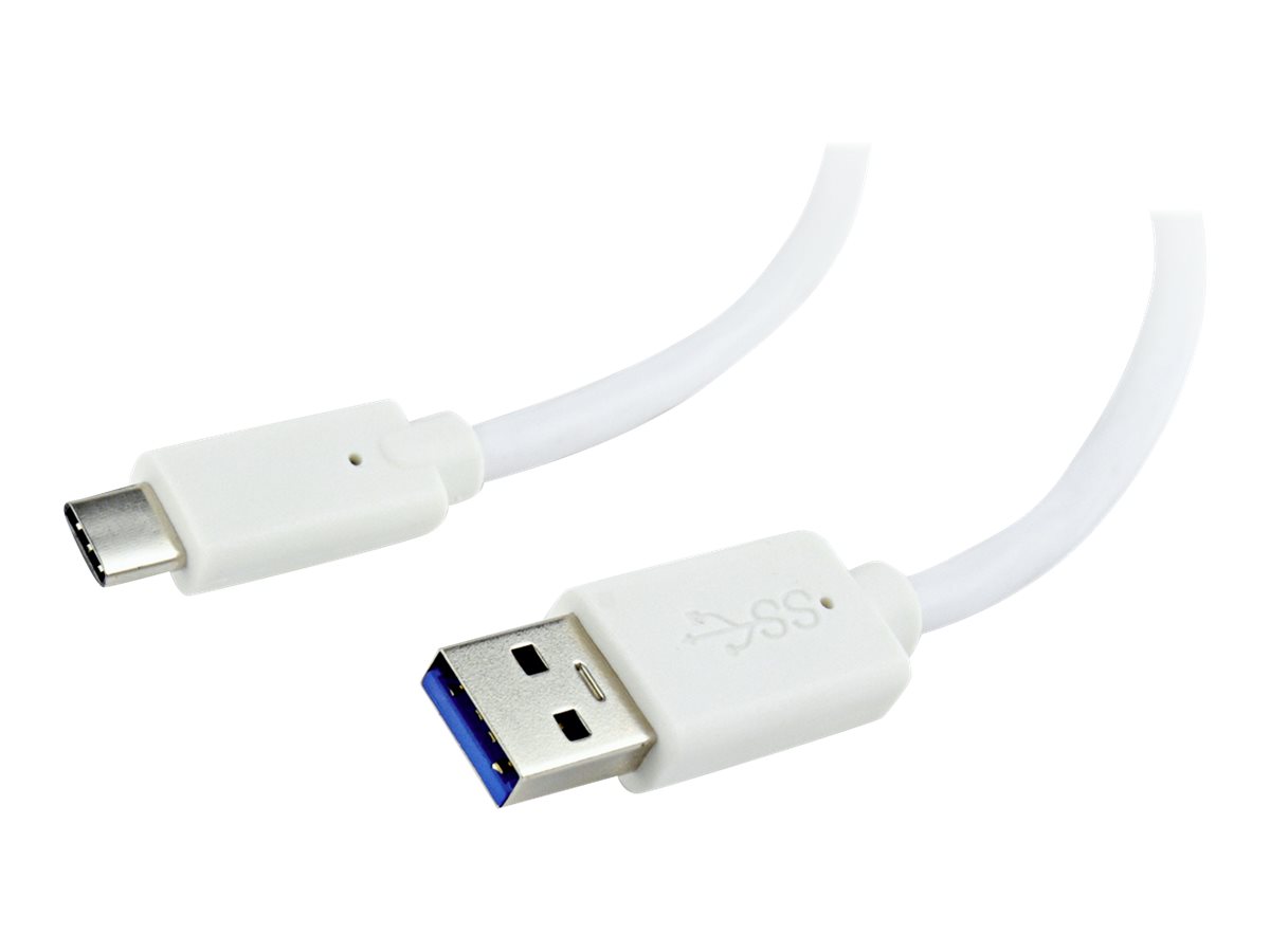 GEMBIRD CCP-USB3-AMCM-1M-W USB 3.0 cable to type-C AM/CM 1m white