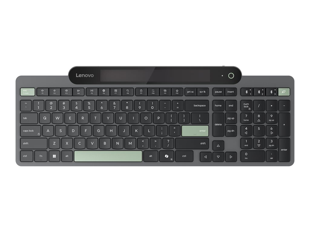 LENOVO Self-Charging Bluetooth Keyboard U.S English with Euro symbol