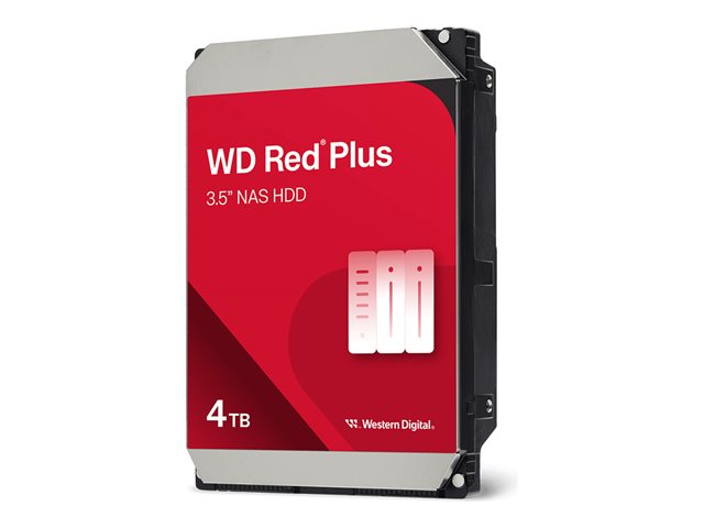 WD Red Plus 4TB SATA 6Gb/s 3.5inch HDD