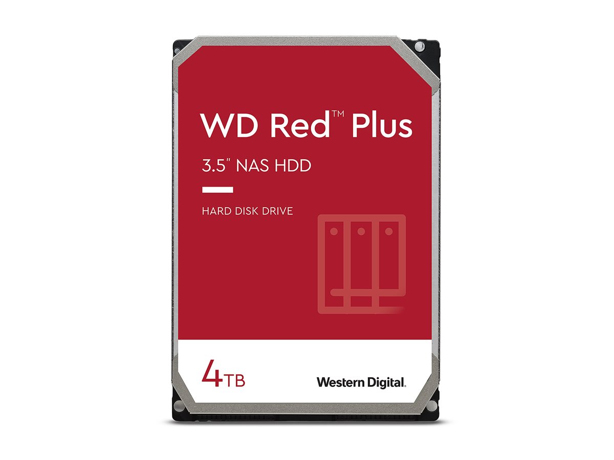 WD Red Plus 4TB SATA 6Gb/s 3.5inch HDD