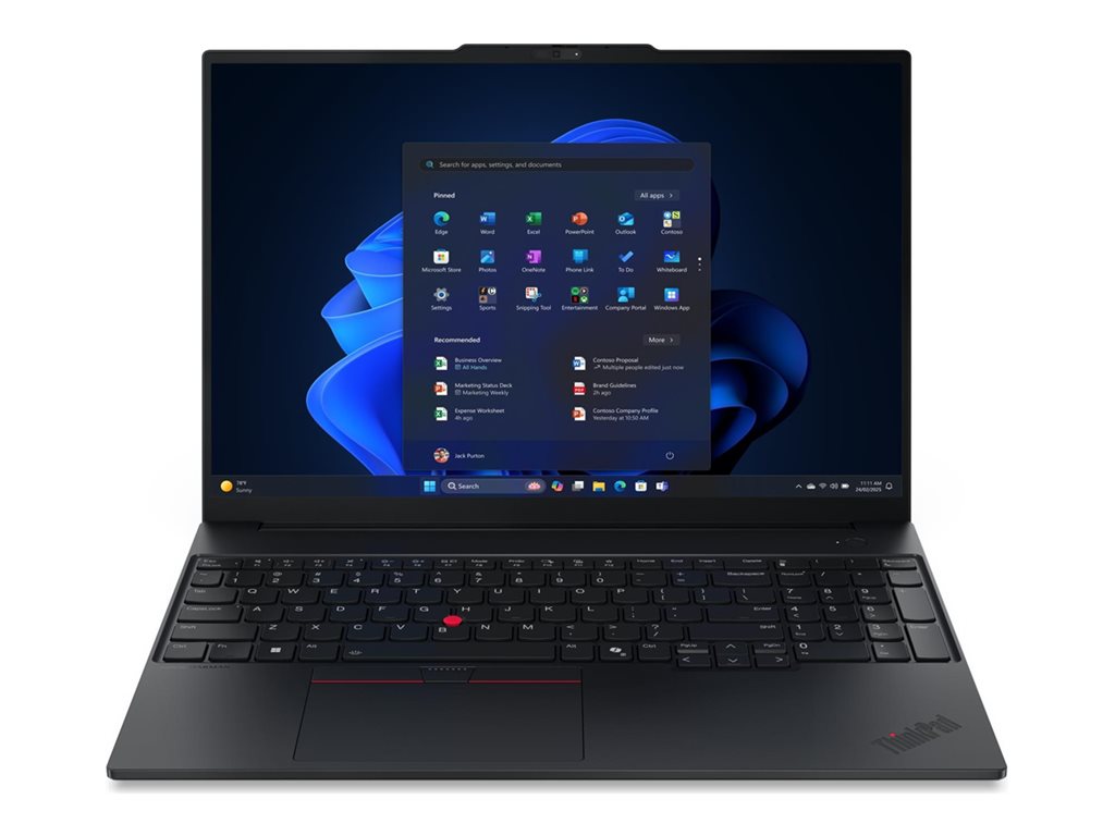 LENOVO ThinkPad E16 G3 AMD Ryzen 7 250 16inch WUXGA 16GB 512GB W11P 3yCI Co2