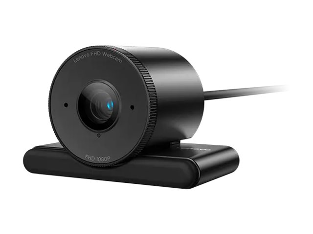 LENOVO FHD Webcam 1080p Fixed FOV78 Dual Microphones AutoFocus USB-A 1.5m Fixed Cable