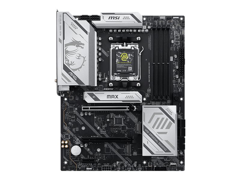 MSI MAG X870E GAMING MAX WIFI AM5 4xDDR5 ATX HDMI DP USB MB