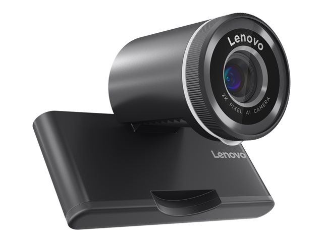 LENOVO QHD Webcam 2K Adjustable FOV90/78/65 Directional Microphone AutoFocus HDR AI Framing/Face USB-C/A 1.5m Detachable Cable
