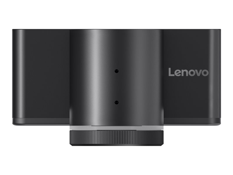 LENOVO QHD Webcam 2K Adjustable FOV90/78/65 Directional Microphone AutoFocus HDR AI Framing/Face USB-C/A 1.5m Detachable Cable