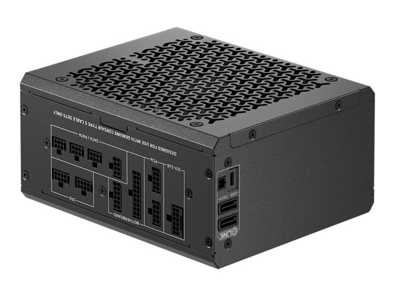 CORSAIR iCUE LINK HX1000i SHIFT 1000 Watt Cybenetics Platinum Fully Modular Power Supply C14 Version