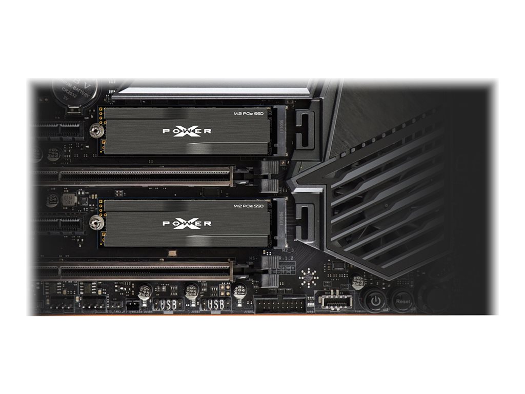SILICON POWER SSD P34XD80 1TB M.2 PCIe Gen3 x4 NVMe 3400/3000 MB/s heatsink