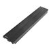 LANBERG 19inch plastic fast assembly fire retardant blanking panel 2U black