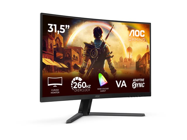 AOC C32G42ZE 31.5inch FHD VA 260Hz OC 4ms 300cd/m2 HDMI 2.0 DP