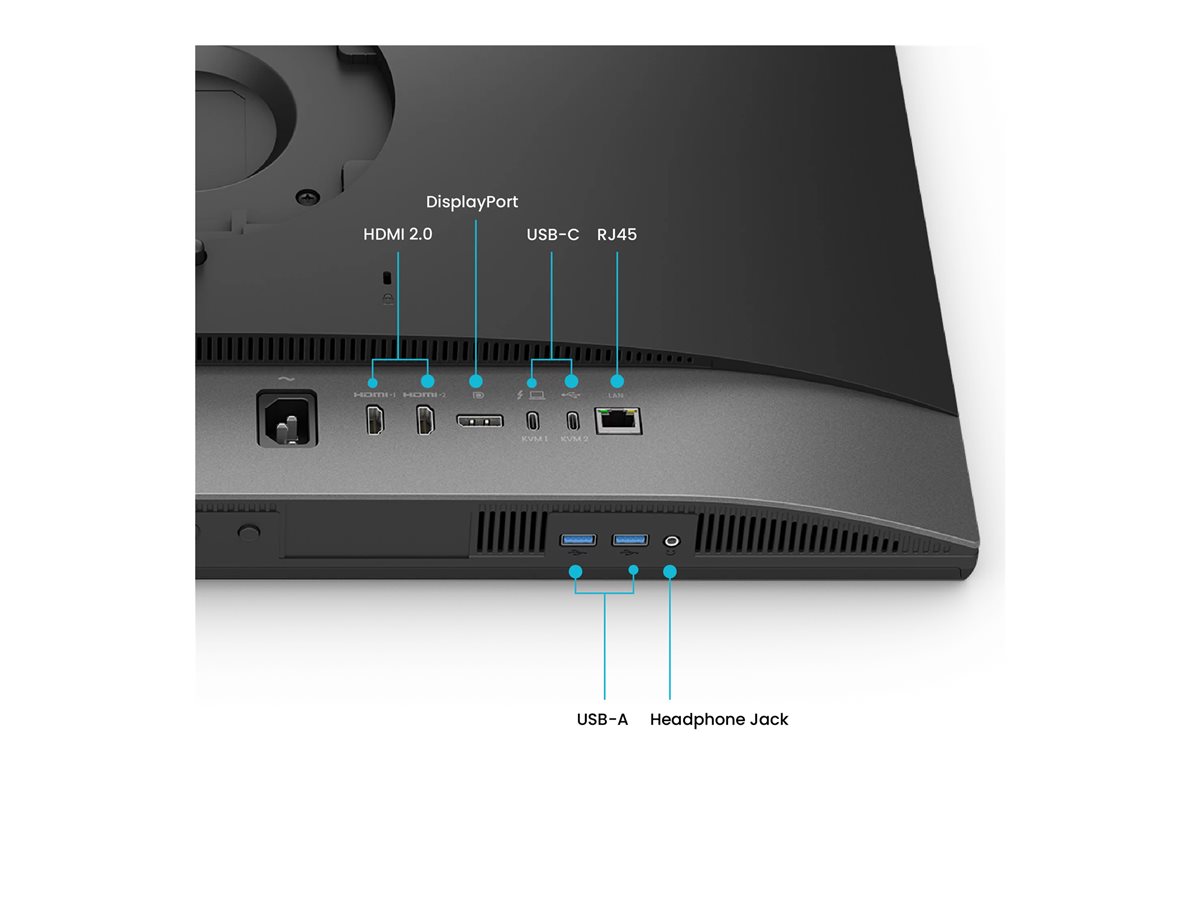 BENQ PD2770U 27inch 4K IPS 99 ADOBERGB 99 DCI-P3 USB-C PD96W RJ45 HW CALIBRATOR