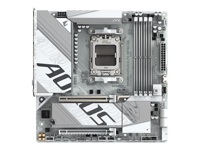 GIGABYTE B850M A ELT WF6E ICE AM5 4xDDR5 mATX HDMI DP USB WIFI MB