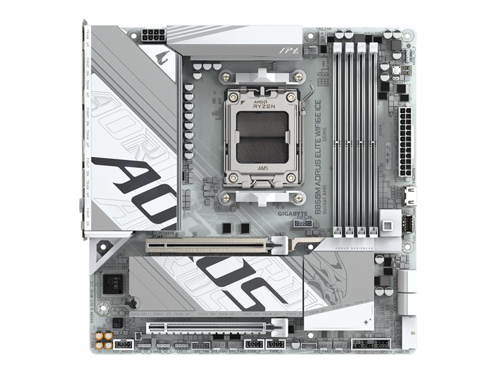 GIGABYTE B850M A ELT WF6E ICE AM5 4xDDR5 mATX HDMI DP USB WIFI MB