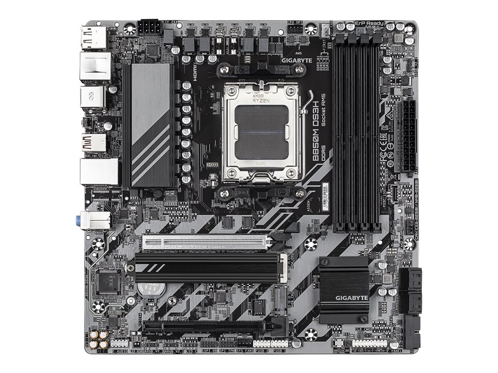 GIGABYTE B850M DS3H AM5 MB 4xDDR5 4xSATA 2xM.2