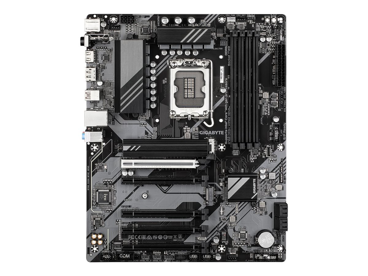 GIGABYTE B760 DS3H WF6E GEN5 LGA1700 4xDDR5 4xSATA 2xM.2