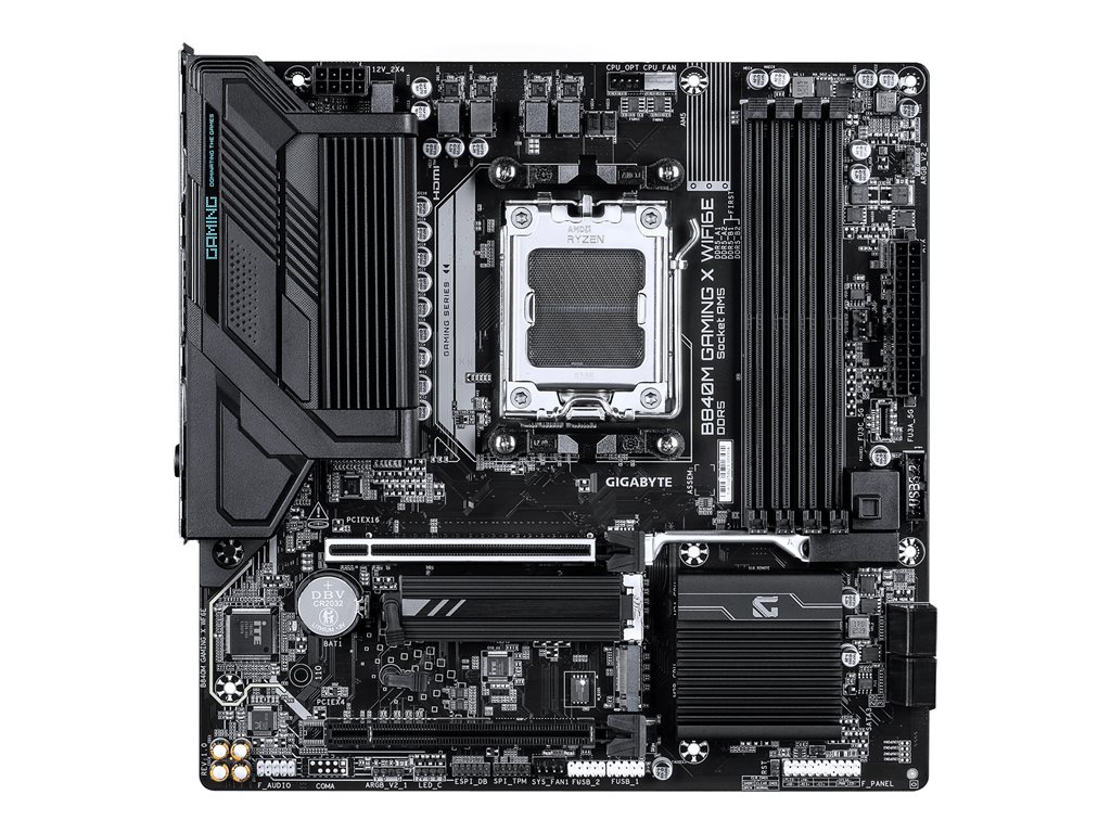 GIGABYTE B840M GAMING X WF6E AM5 4xDDR5 4xSATA 2xM.2