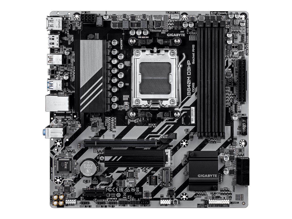 GIGABYTE B840M D3HP AM5 4xDDR5 4xSATA 2xM.2